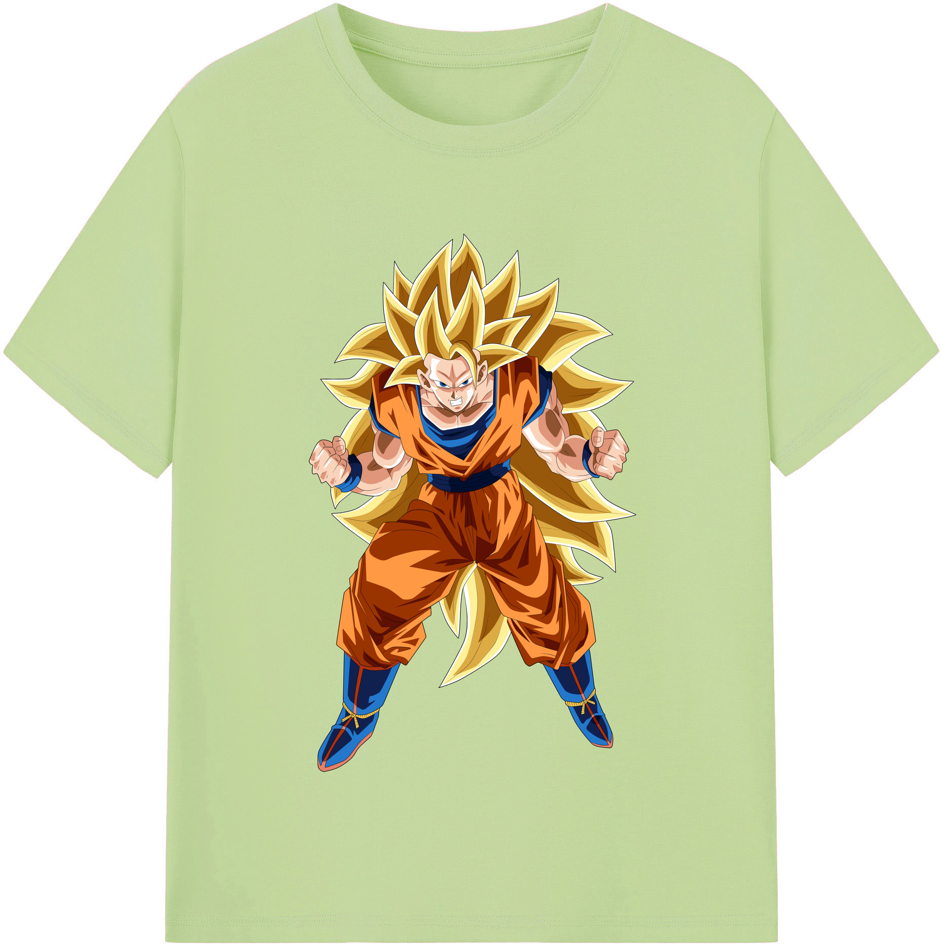 （画像用） ドラゴンボール 孫悟空（そん ごくう）Son Goku カカロット DRAGON BALL Kakarotto 綿100％半袖Tシャツ（フロントプリント）